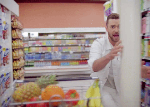 music video justin timberlake grocery store convenience store