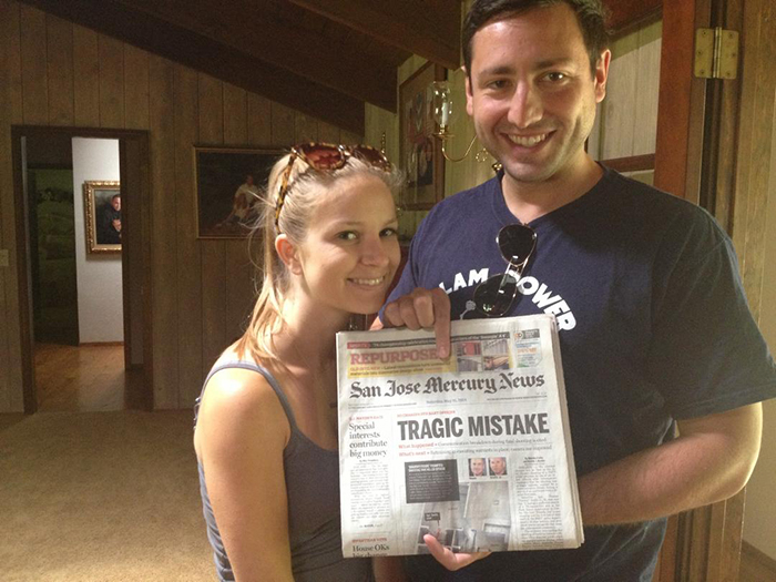 My Sister Just Got Married, She Asked Me To Save Her A Newspaper From Her Wedding Day
