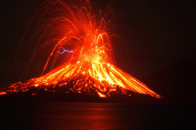 The 1883 eruption of Krakatoa