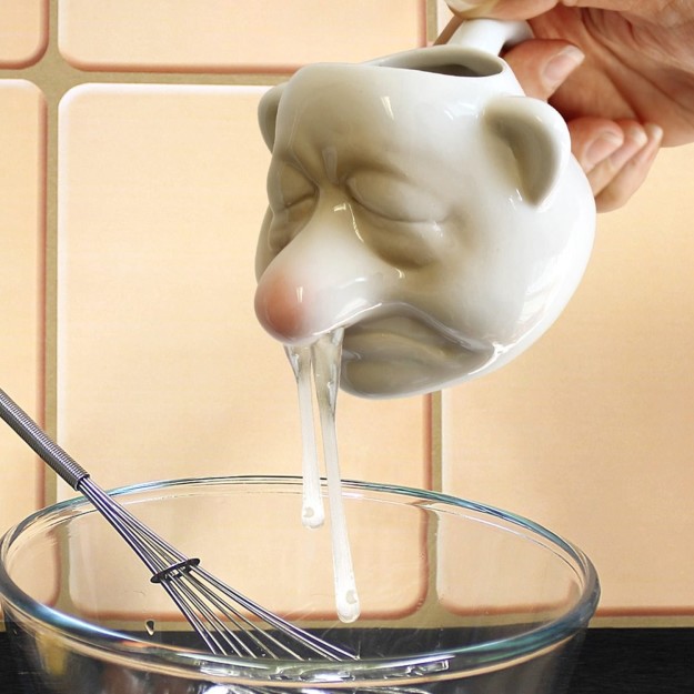 This egg separator that's probably one of the worst ways to make breakfast.