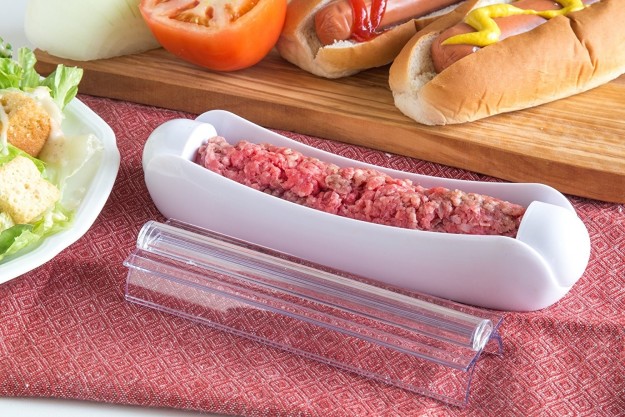 This ham dogger to turn any meat into a hot dog.