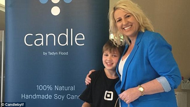 Tadyn’s mother Jo-Ann Flood said the business has even given a boost to his schoolwork and bank account alike