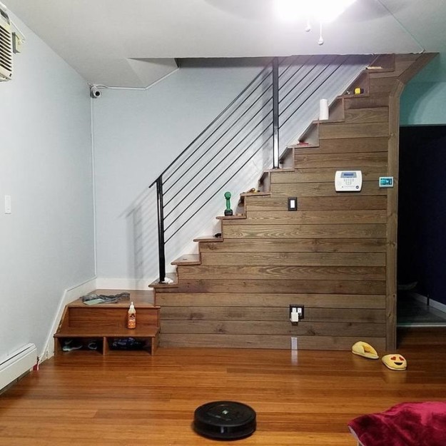 ...that stepped up its game and became a totally unique staircase.
