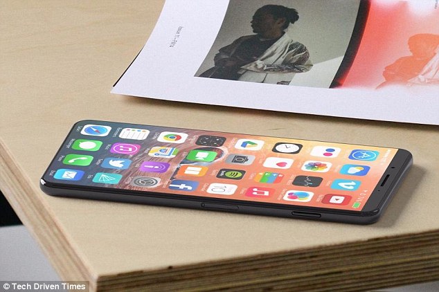 It is believed that the iPhone 8 (artists impression) will boast a 5.8in OLED display, but with smaller top and bottom bezels to shrink the size of the device. Although it will have the largest display of any iPhone, rumors have suggested that it will also be the most expensive