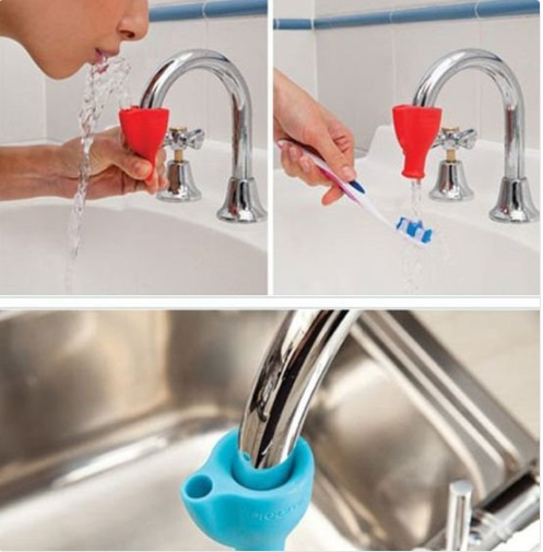 And there’s this nozzle for those who want to create a water fountain/rinsing station in their bathroom.