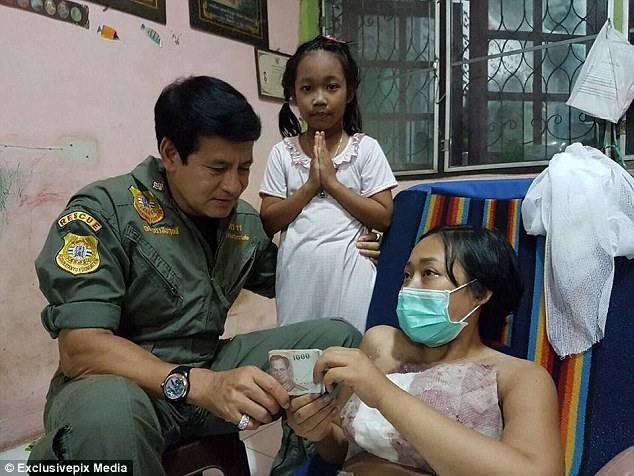 In a remarkable twist of fate , a Thai holyman reached out toMs Inthaneth and her family with a kind offer of help