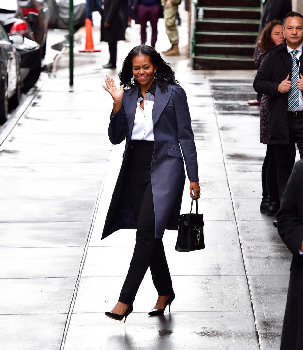 Cut to two months off the job and, well, retirement certainly does seem to suit Michelle.