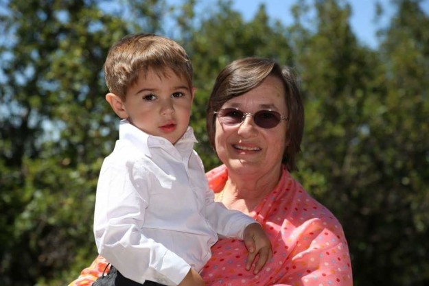 Five-year-old Dresden Manning and his grandmother Patricia Manning are pretty darn close.
