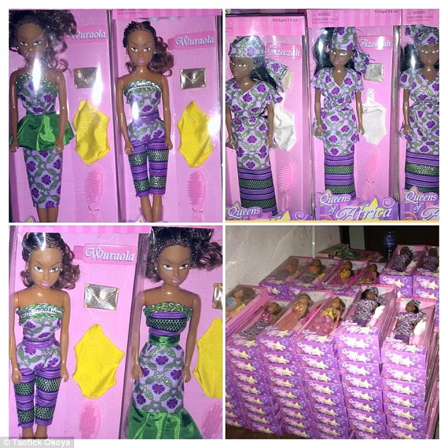 Okoya said: 'I don't believe Mattel sees the Nigerian market as a priority, yet their product has great influence on the psyche of the children here and affirms certain values contrary to our society'