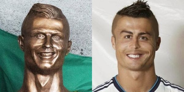 the internet is dying at cristiano ronaldos statue unveiling 18 photos 22 The internet is dying at Cristiano Ronaldos statue unveiling (17 Photos)