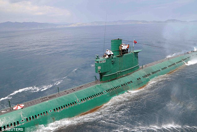It comes two years after 50 vessels, which account for 70 per cent of Pyongyang's submarines, disappeared off radar sparking panic in South Korea and Japan in the wake of a tense stand-off with South Korea
