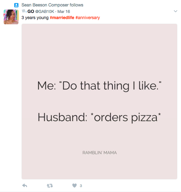screen shot 2017 03 29 at 4 48 29 pm Married life perfectly summed up in tweets (30 Photos)