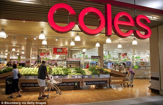 Bernadette Balanco said she bought a whole Lilydale chicken from a Coles supermarket (stock image) in Melbourne's north, before she made a 'disturbing' discovery