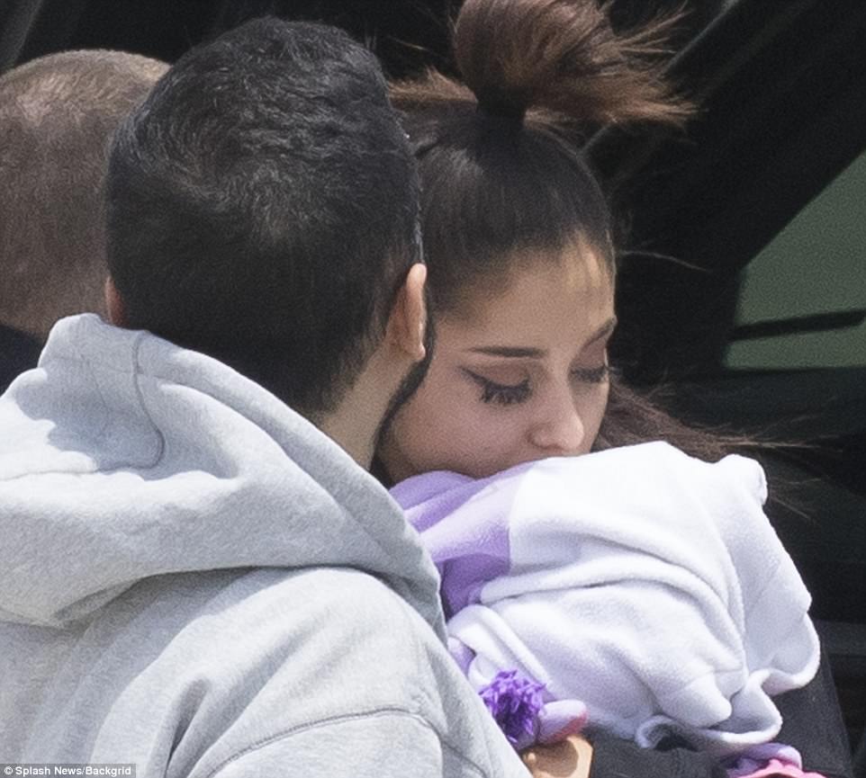Speechless: Ariana wrote on Twitter early Tuesday: 'broken. from the bottom of my heart, i am so so sorry. i don't have words.'