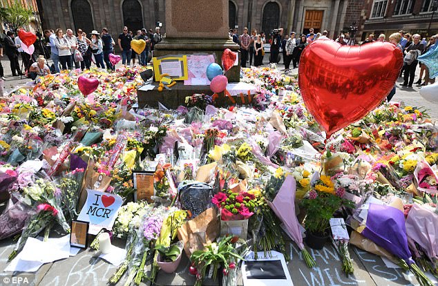 Vigils have since been held across the UK, including in Manchester, in memory of the victims 