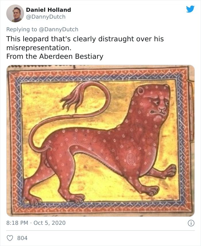 中世纪动物画