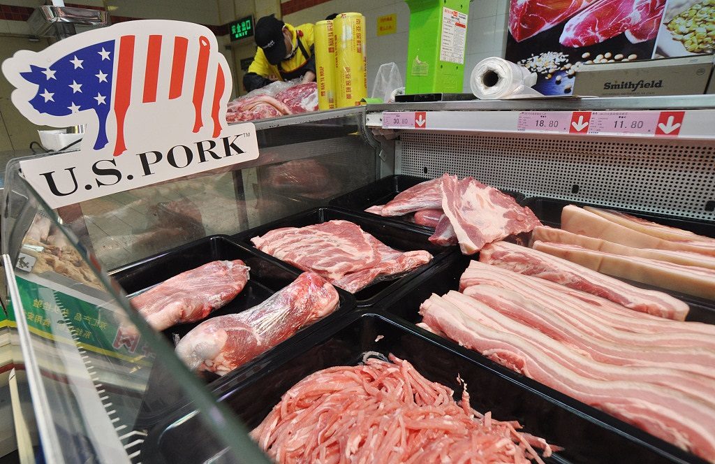 中國禁止台灣豬進口