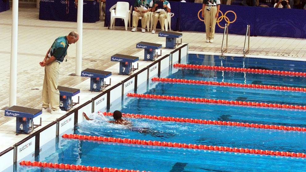 奧運游泳史上最慢