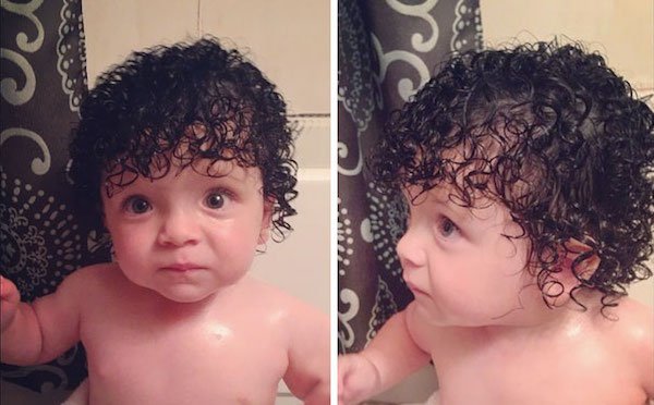 funny hairy babies 62 570657825c625  605 Babies with adult heads of hair are the stuff of legend (30 Photos)