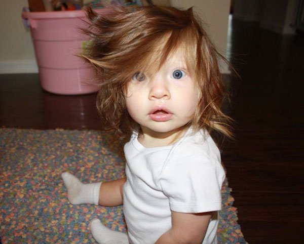 funny hairy babies 42 57061049bc7da  605 Babies with adult heads of hair are the stuff of legend (30 Photos)