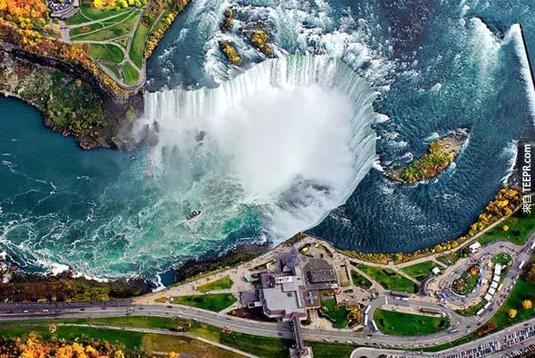 1）尼亞加拉大瀑布（加拿大）