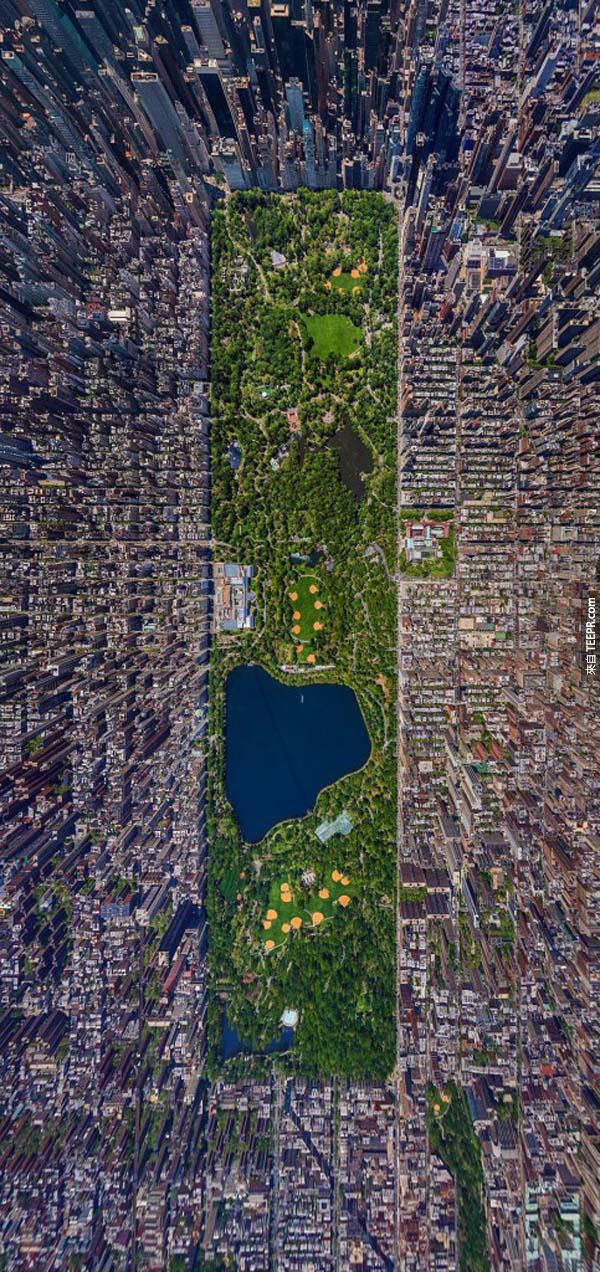 3）中央公園，紐約市（美國）