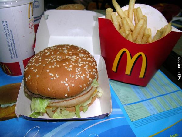 21.) McDonald’s burgers can and will rot under the right conditions to break the processed food down.