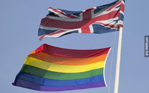 Across the country, rainbow flags flew to mark the occasion.