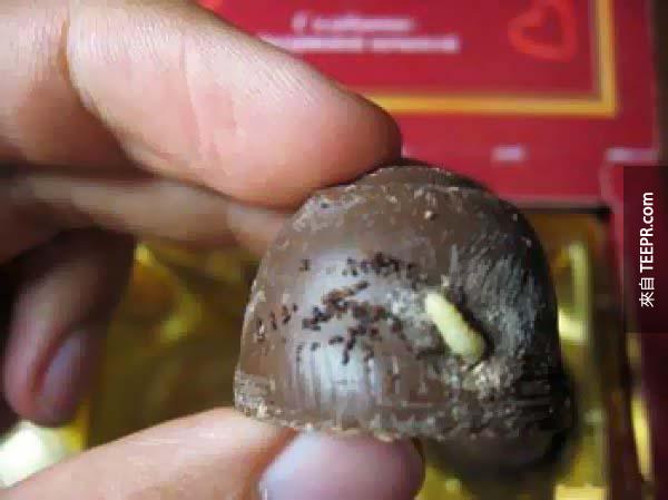13.) 打折打很凶的巧克力要小心喔！