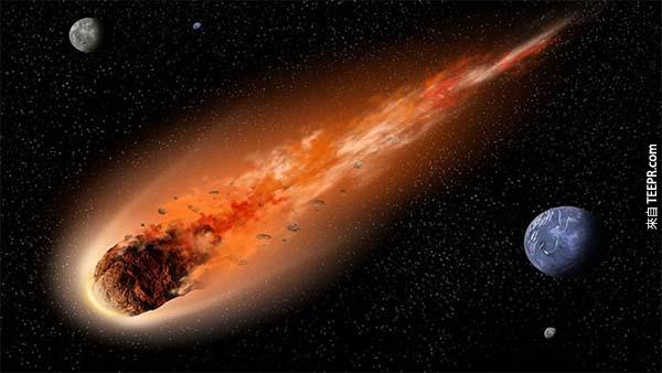 3.) 隕石: 死亡機率 1:500,000。