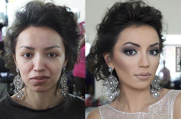 化妆技术真的很重要！