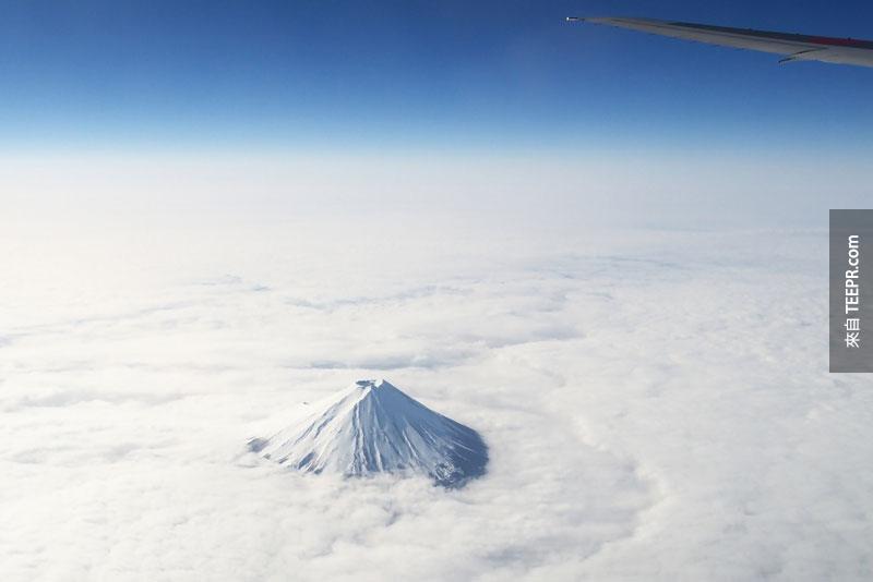 21. 富士山。太酷了吧？