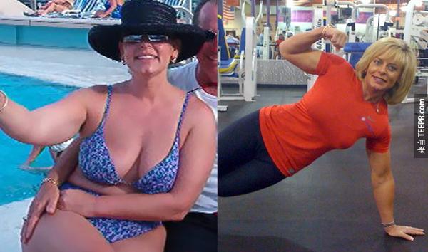 2.) Rachel Lima (39歲 - 來自薩克拉門托，加州) - 減掉38.5公斤。