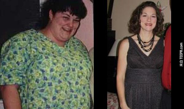 7.) Laurel Fooks (33歲 - 來自斯普林菲爾德，俄勒岡州 )  – 減掉57公斤。