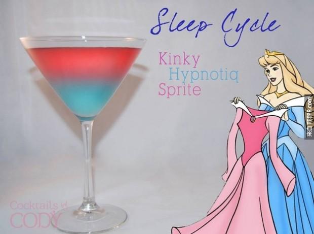 睡眠週期: Kinky酒、催眠的利口酒、雪碧