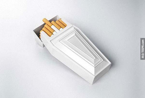 18.) 棺材香烟盒