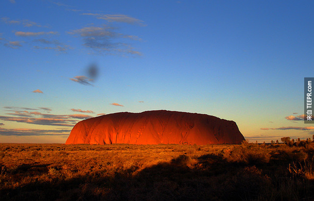 艾尔斯岩，澳大利亚