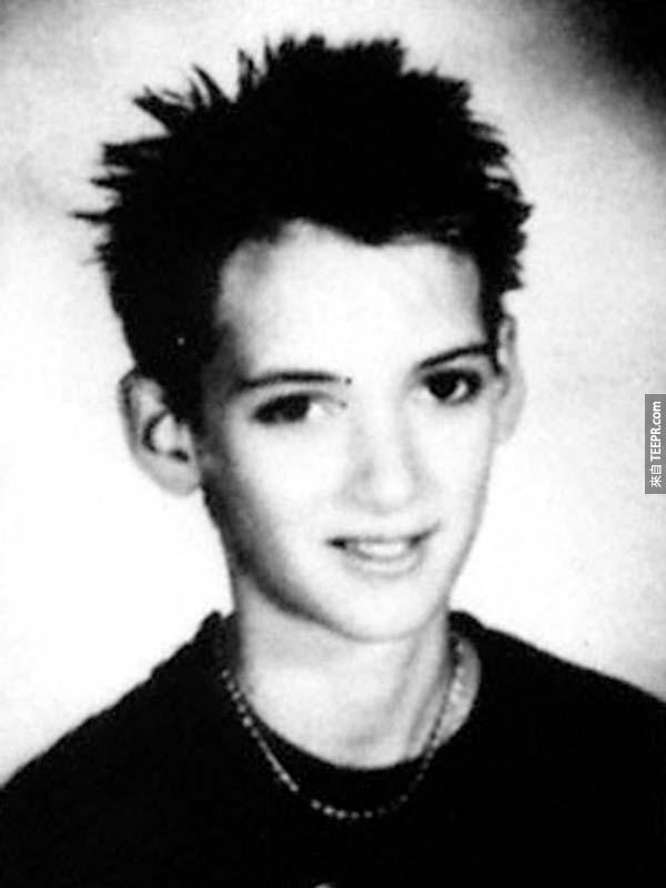 11.) Winona Ryder - the girl who invented being goth