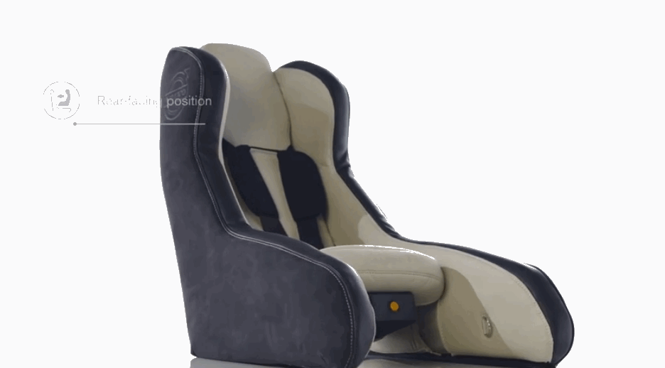 9.) Volvo 的充氣汽車座椅: 它可以被縮小成變成一個背包那麼小，而且它所使的材質可以承受極高的內部壓力。
