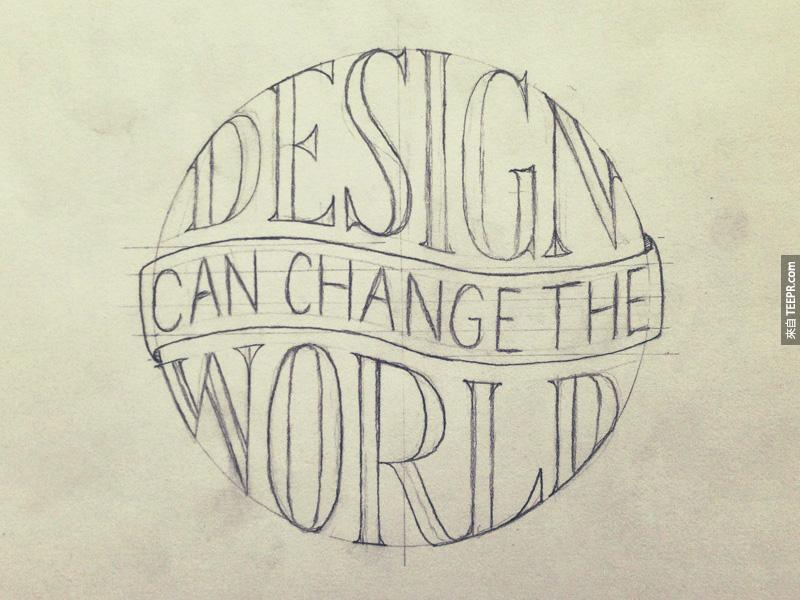 9) 設計可以改變世界。