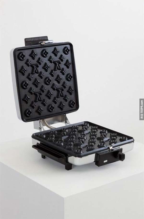 21.) A fancy schmancy Louis Vuitton waffle iron