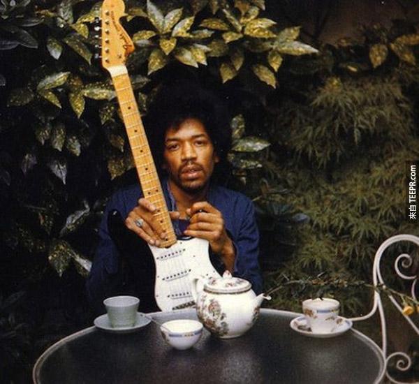 14. 吉米·罕醉克斯(Jimi Hendrix)