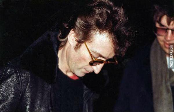 3. 约翰·蓝侬(John Lennon) 死前照