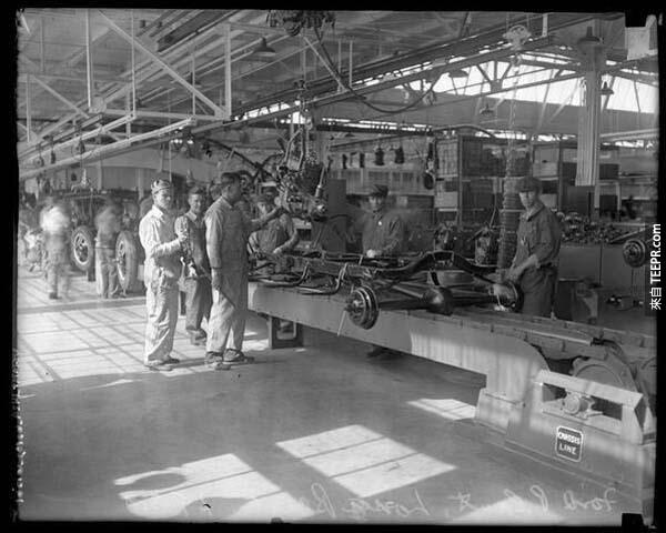 5）第一汽車製造廠在美國福特（1926）。