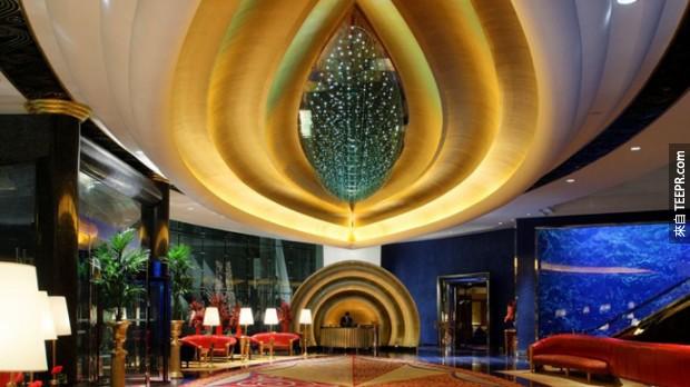 1. Burj Al Arab酒店 - 迪拜 (Burj Al Arab – Dubai)