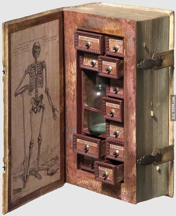 2.)17世纪的毒物柜。