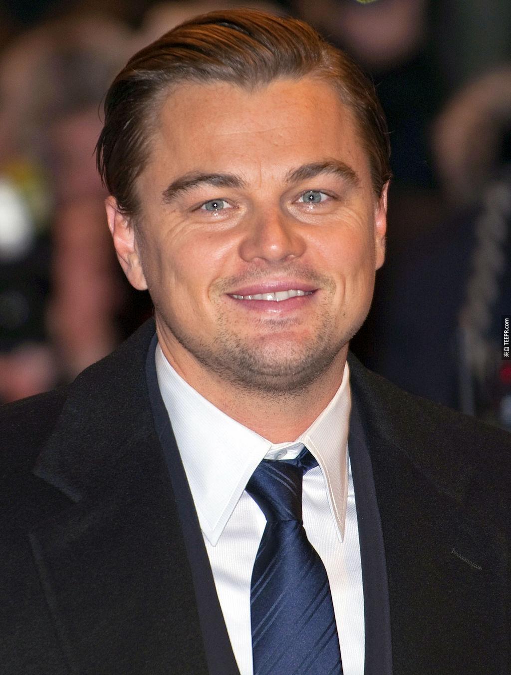 3.) 李奧納多迪卡皮歐（ Leonardo DiCaprio ）