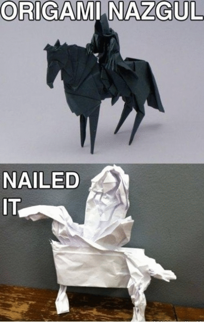 Nazgul Origami