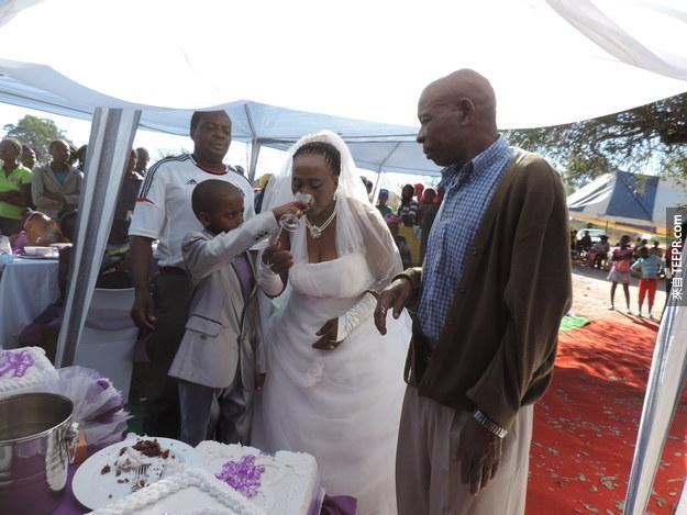 Helen Shabangu's husband of 30 years, Alfred, attended both wedding ceremonies. He said, "My kids and I are happy because we don't have a problem with her marrying the boy – and I don’t care what other people say.”