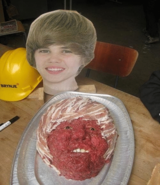 Justin Bieber Meatloaf